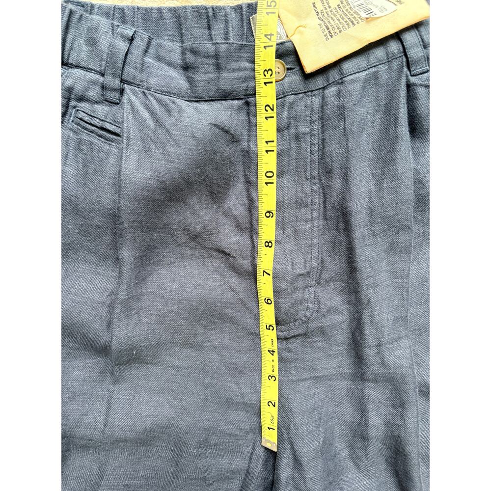 18 East Men's Large Kell Pleated Pant Navy New Nwt Wide Leg Trouser — image 5 of 5